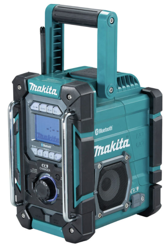 Radio budowlane z funkcją ładowania akumulatorów Makita